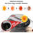 Smart Chicken Incubators for Hatching Eggs with Automatic Turner Small Poultry Duck Quail 12 Egg Incubator Temperature Control Display Hatcher Machine (M12 Pro)