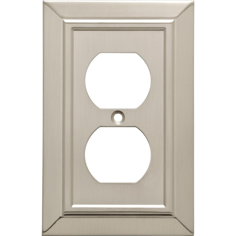 Classic Architecture Antimicrobial 1-Gang Duplex Wall Plate