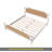 Traditional Style Rattan Bed Frame,No Box Spring Needed-1770551742-1770551736