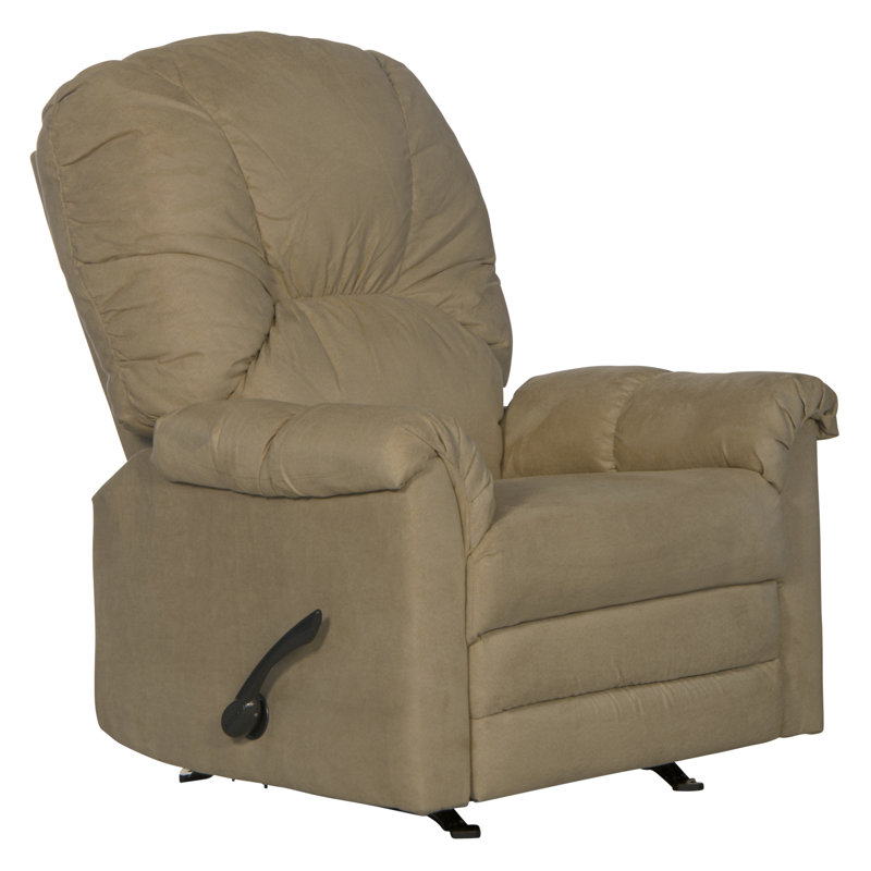 Fauteuil inclinable manuel berçant standard de 34 po de largeur, Lin lin
