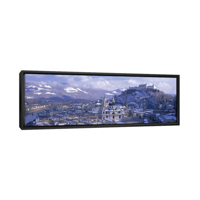 " Winter Landscape Featuring Altstadt (Old Town), Salzburg, Austria " by Panoramic Images