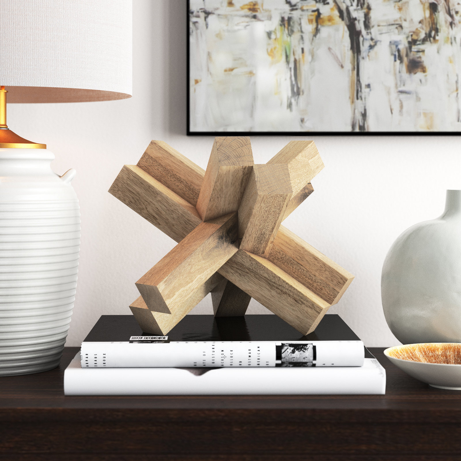 Kesya Wood Decorative Object