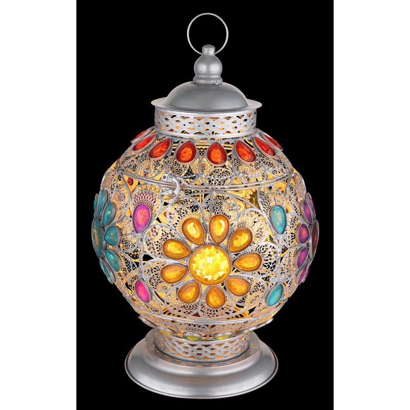 Myhre 39,5 cm Silver Lamp