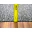 Tapis gris en laine nouée à la main 5 pi 2 po x 7 pi