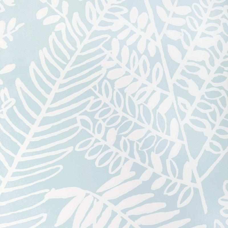 Arcadia Carrick 30' L x 27" W Wallpaper Roll, Aqua