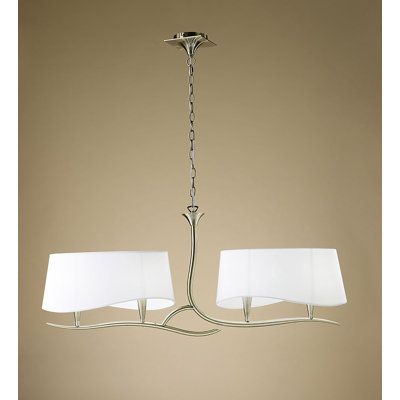 Combs 4 - Light Geometric Chandelier