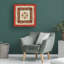 «Southwest at Heart Tile VI» par Véronique Charron - impression sur toile tendue-1238227032