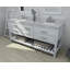 Elizabeth 72" Double Bathroom Vanity Set with Mirror-872655837-872655825-872655826
