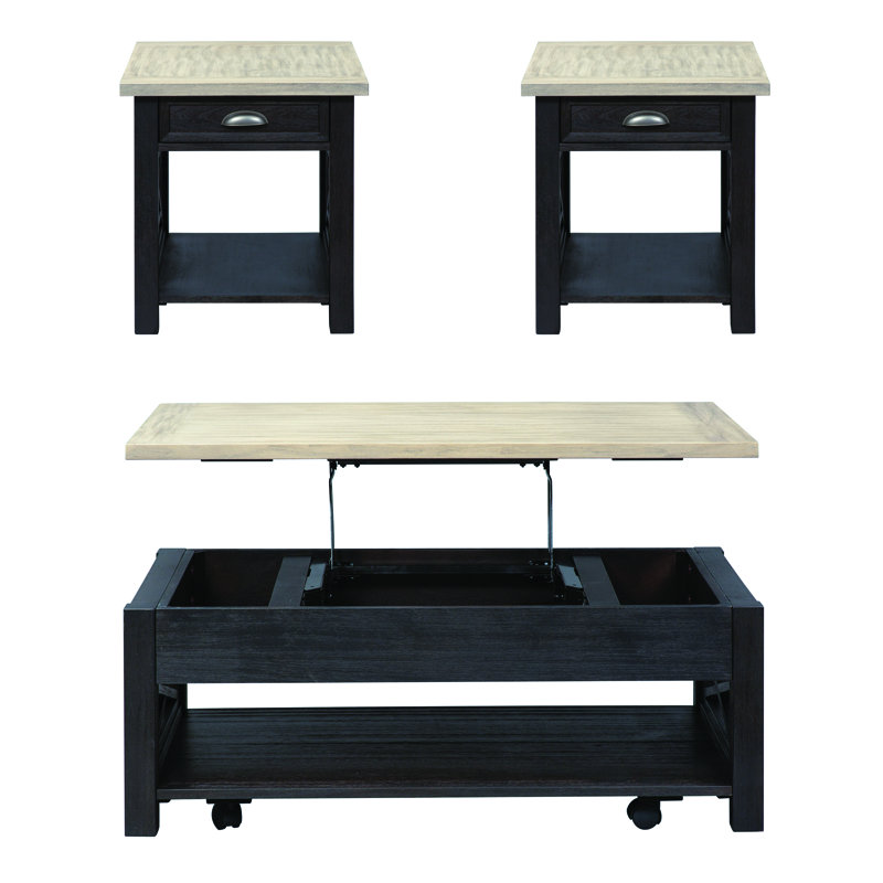 Alim 3 - Piece Living Room Table Set