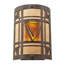 Rustic Lodge Flush Mounted Sconce