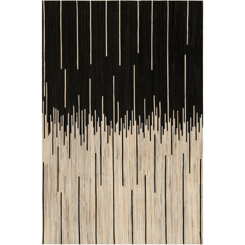 Sharv Abstract Indoor Rug, Rectangle 5'3" x 8'