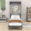 Hallberg Full Size Murphy Bed, can be Folded into a Cabinet-1002962019