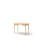 Plot PT-05: Elegant Light Oak Extendable Dining Table | Versatile Dining Solution - W90-210cm