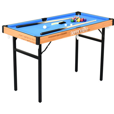 SereneLife 4.6' Multi Game Pool Table