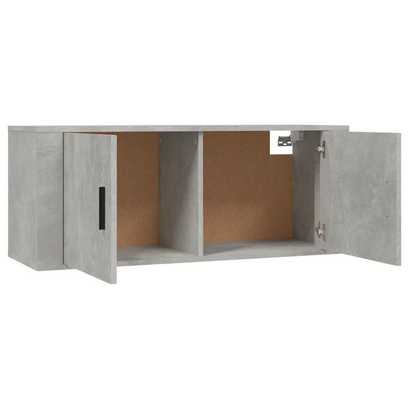 Ballera Floating TV Stand for TVs up to 43", Concrete Grey