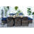 6 - Person Patio Dining Set Umbrella Hole Included Rectangular Table with Cushions Included-93842996-93842997