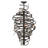 Chloe 9 - Light Dimmable Tiered Chandelier