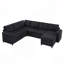 Canapé-lit convertible Canapé-lit modulaire de 111 po avec canapé USB-1984984707-1984984704