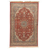Hand Woven Silk Oriental Area Rug