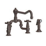 Fairfield Kitchen Bridge Faucet with Side Spray