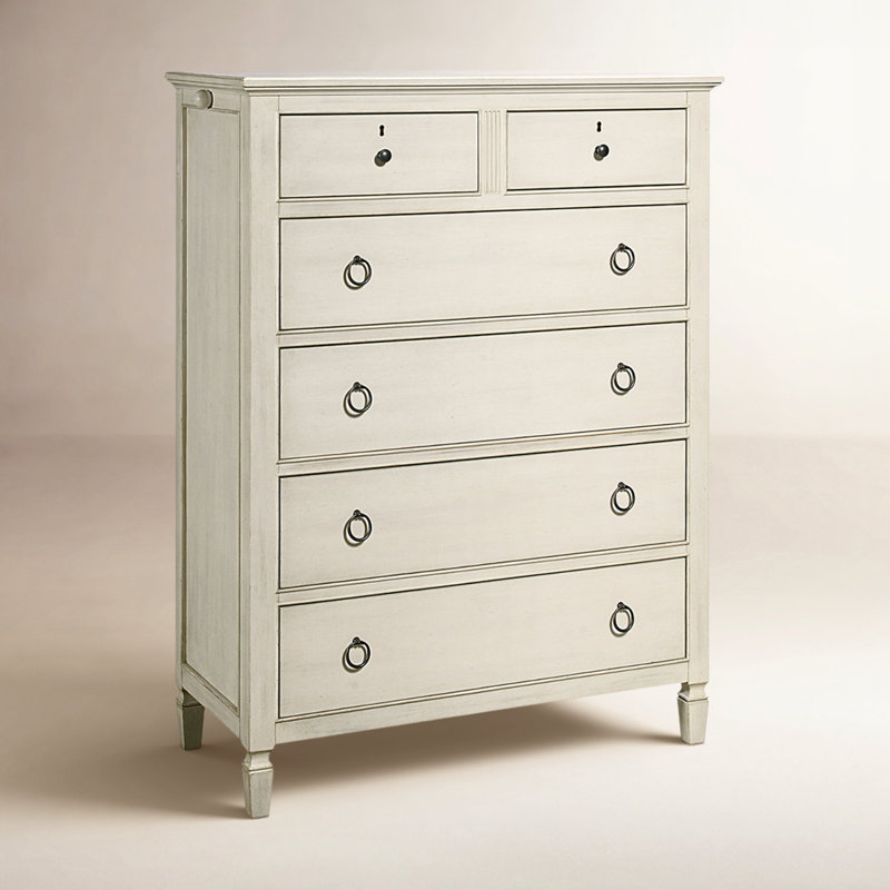 Mahler 42'' W 6 - Drawer Dresser, White