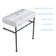 Kichae 16.3'' Ceramic Rectangular Bathroom Sink with Overflow