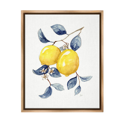 " Minimal Lemon Fruits " by Nan