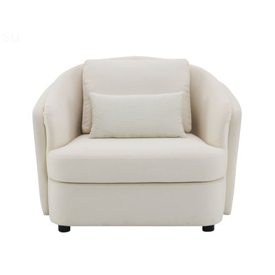 Mariko Linen Chair With Plush Comfort And Elegant Design, Perfect For Relaxation And Stylish Living Spaces.