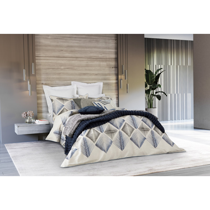 Kaimana 200TC Cotton Sateen Duvet Cover, Single - 1 Standard Pillowcase