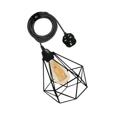 Peggie 1-Light Geometric Pendant
