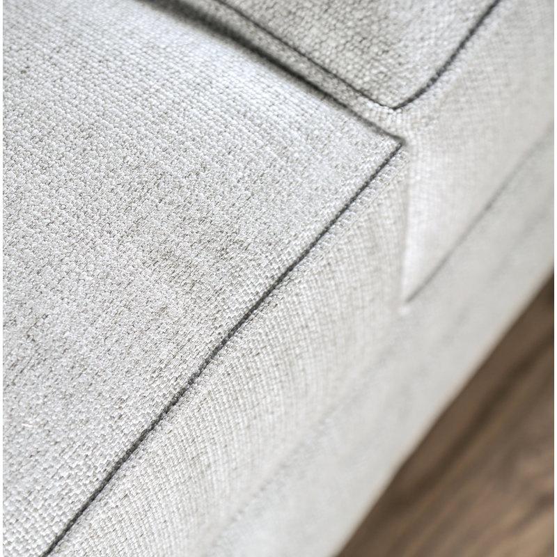 Canapé Anitza, Polyester gris