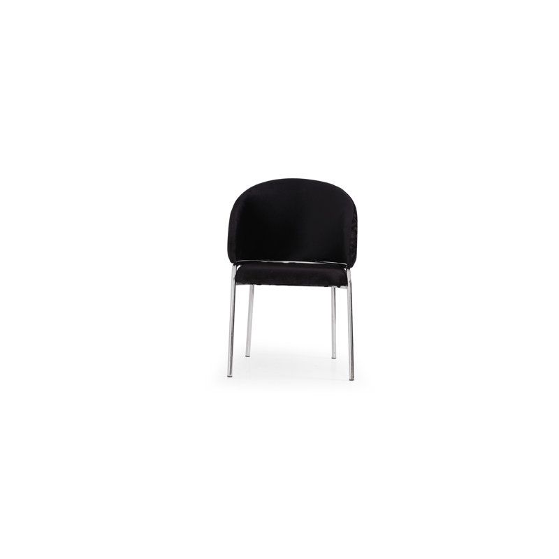 Chaise de salle à manger Sirah, Noir, noir, noir, noir