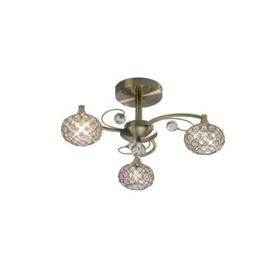 Eckles 3 - Light Unique/Statement Chandelier