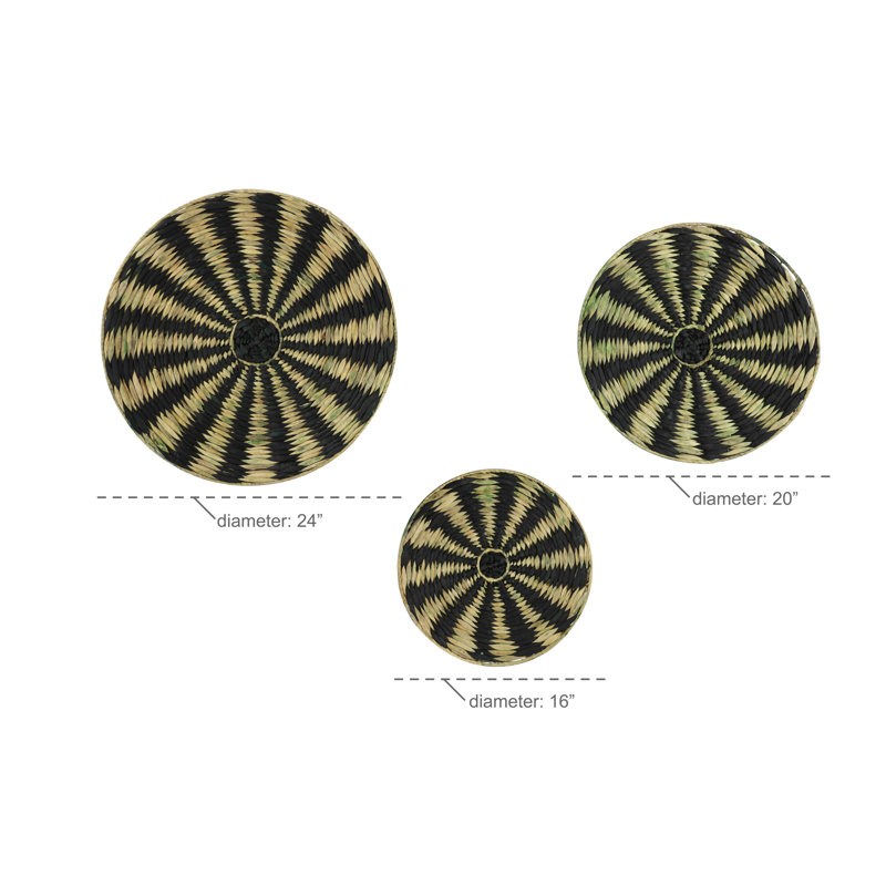 Chaim Rattan Wall Decor