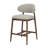 Luxton Upholstered Counter Stool with Solid Wood Frame