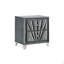 Fabric Upholstered Nightstand With 2 Drawers