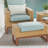 Tullio 5 Piece Rattan Seating Group with Sunbrella® Cushions-1756936008
