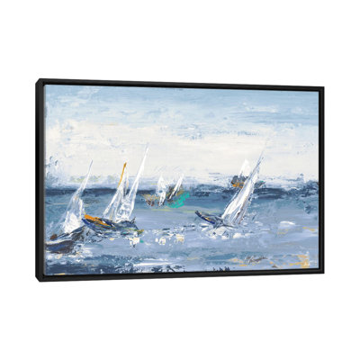 «Blue Water Adventure» par Patricia Pinto, reproduction d'art sur toile