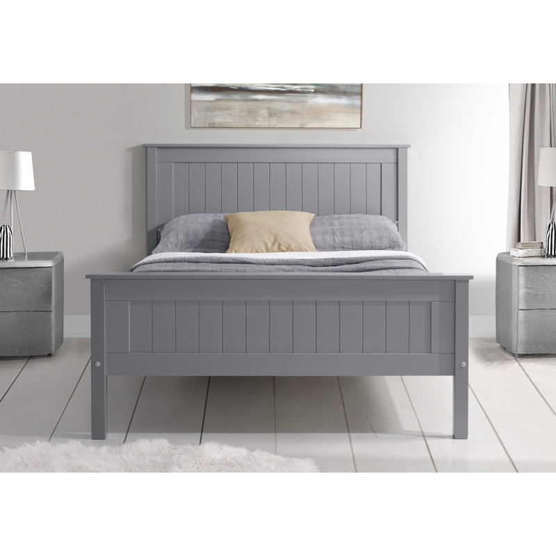 Boyertown Bed, Kingsize (5'), Grey