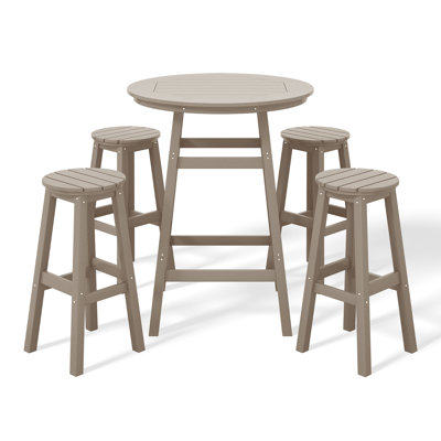 Laguna 5-Piece Round Bar Set