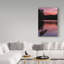 « soirée reflection », reproduction d’impression sur toile tendue-31973623