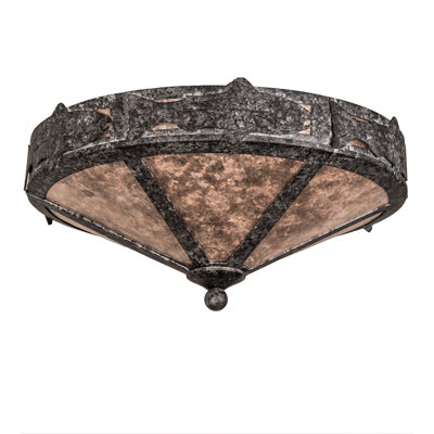Plafonnier encastré 2 lumières 16 po Fleming