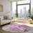 Alfonzo Washable Abstract Indoor / Outdoor Rug-1234874047