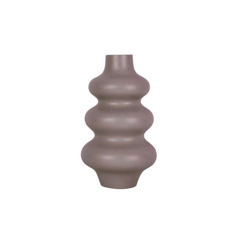 Cristell Ceramic Table Vase, 22cm H x 8cm W x 20cm D, Pink