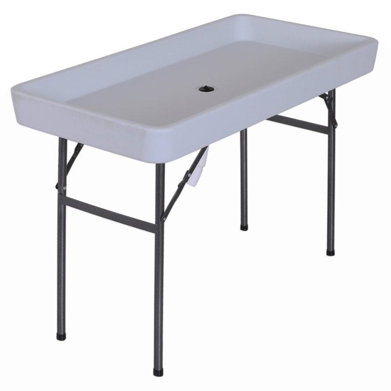 Table de nettoyage pliable portative 4pi