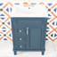 Meuble-lavabo avec lavabo, tiroirs et tablette réglable