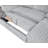 122" Corduroy Suqare Arm Sectional Sleeper Sofa U Shaped Sectional Sofa with Pull Out Sleeper Bed and Double Storage Chaise-305569839