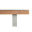 Busch Rosewood Rectangular Wood Top Dining Table