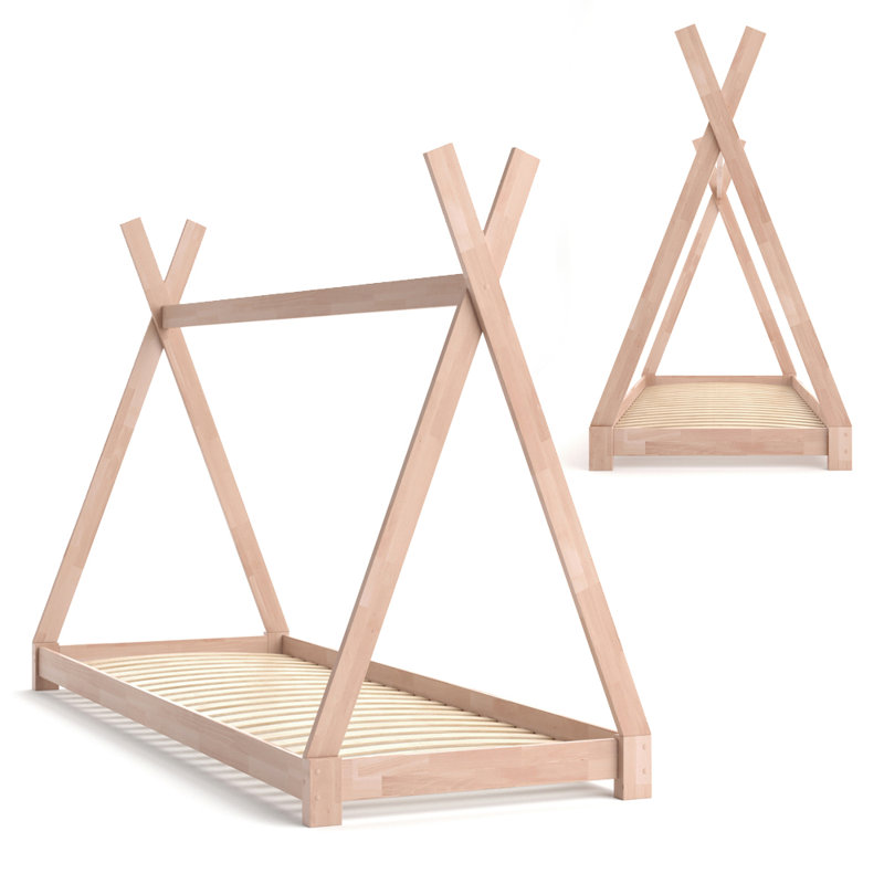 Zeltbett, Basic, Natural, European Single (90 x 200cm)