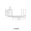 Fly 10 - Light LED Chandelier